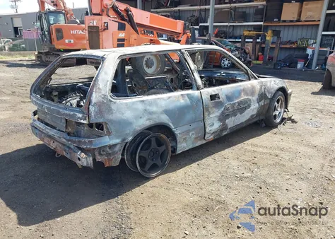 1991 Honda Civic Dx z USA, uszkodzony, nr VIN 2HGED6358MH551803